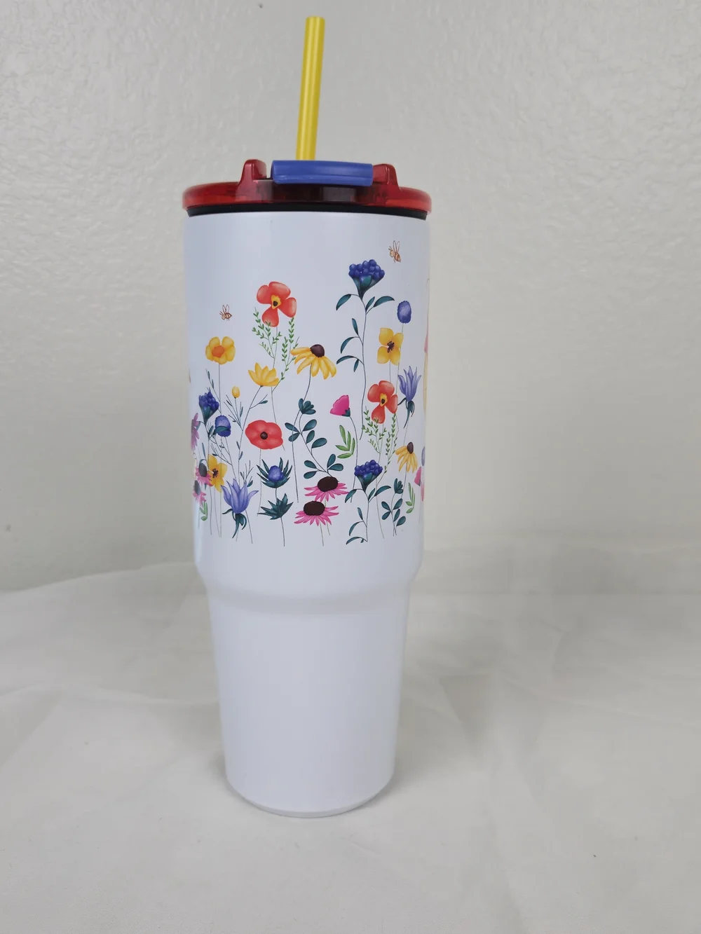Disney Winnie the Pooh Floral 30oz Stainless Steel Tumbler